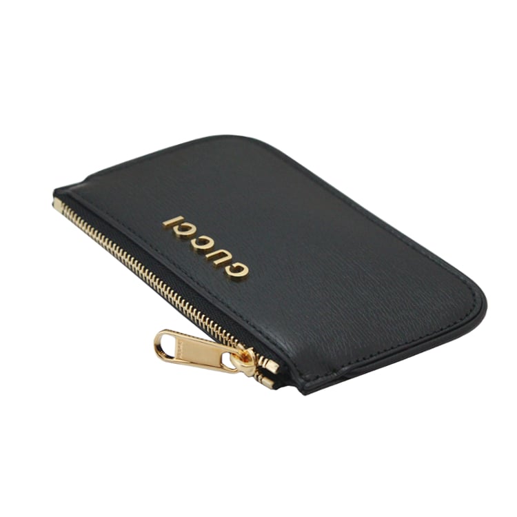 【希少モデル】グッチ GUCCI コインケース 小銭入れ カードケース レディース メンズ キーフック付き 黒/ブラック 790102 ブランド  ギフト プレゼント【送料無料】