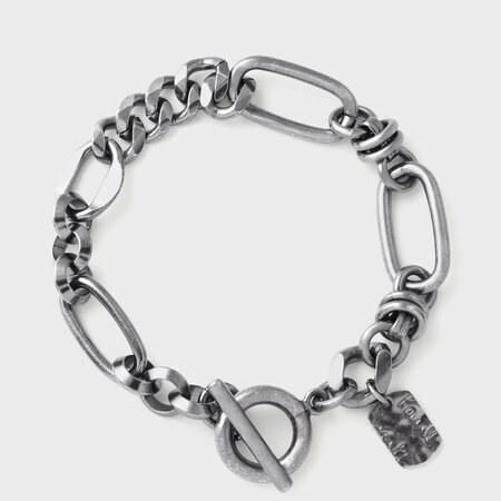 【無料ラッピング】 ポールスミス Paul Smith ブレスレット Vintage Mixed Chain シルバーブランド 正規品 新品 ギフト プレゼント 人気 おすすめ 誕生日 記念日 クリスマス 送料無料 psm522380