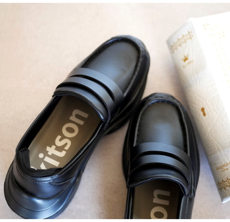 kitson スニーファー レディース 厚底 スニーカー ローファー 軽量 4E相当 幅広 ウエッジソール PU ヌバック風 脚長効果 通勤 通学 誕生日 結婚記念日 母 妻 祖母 娘 父 夫 祖父 息子 友達 親戚 兄弟 父の日 母の日 クリスマス ホワイトデー 卒業 入学 バレンタインデー ラッピング ギフト