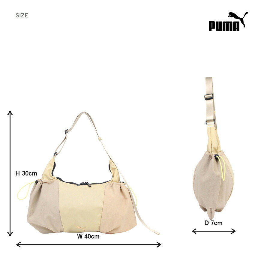 PUMA ゾフィー クロワッサンショルダー ショルダーバッグ ショルダー 斜め掛け かばん カバン 鞄 普段使い レディース ギフト プレゼント ブラック j20530
