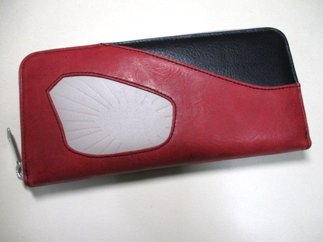 ウルトラセブン 財布 メンズ 長財布 ラウンドファスナー ULTRAMAN 本革 ヌメ革 ウルトラアイデザイン 公式正規品
