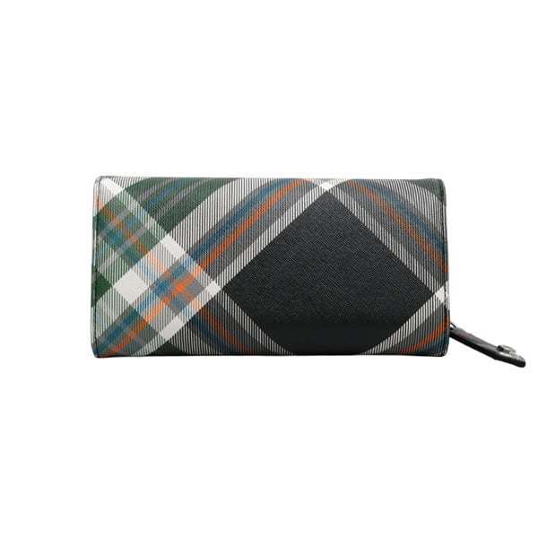 ヴィヴィアンウエストウッド VIVIENNE WESTWOOD 長財布 CLASSIC LONG WALLET 51060025-s0012-derby O102 DERBY TARTAN GREEN タータン グリーン