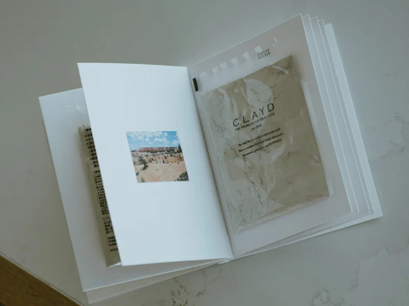 CLAYD WEEKBOOK GIFT （クレイ入浴料｜7袋入り｜ブック型パッケージ｜ギフト箱入り）