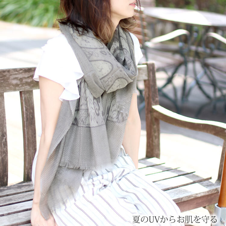 ストール 薄手 大判 夏用 春 カシミヤ 100% レディース 上質 filomo 冷房対策 UV対策 日焼け対策 ガーゼ カシミヤ100％ ショール 大判ストール uv 紫外線対策 ギフト プレゼント 7F (02000138r)
