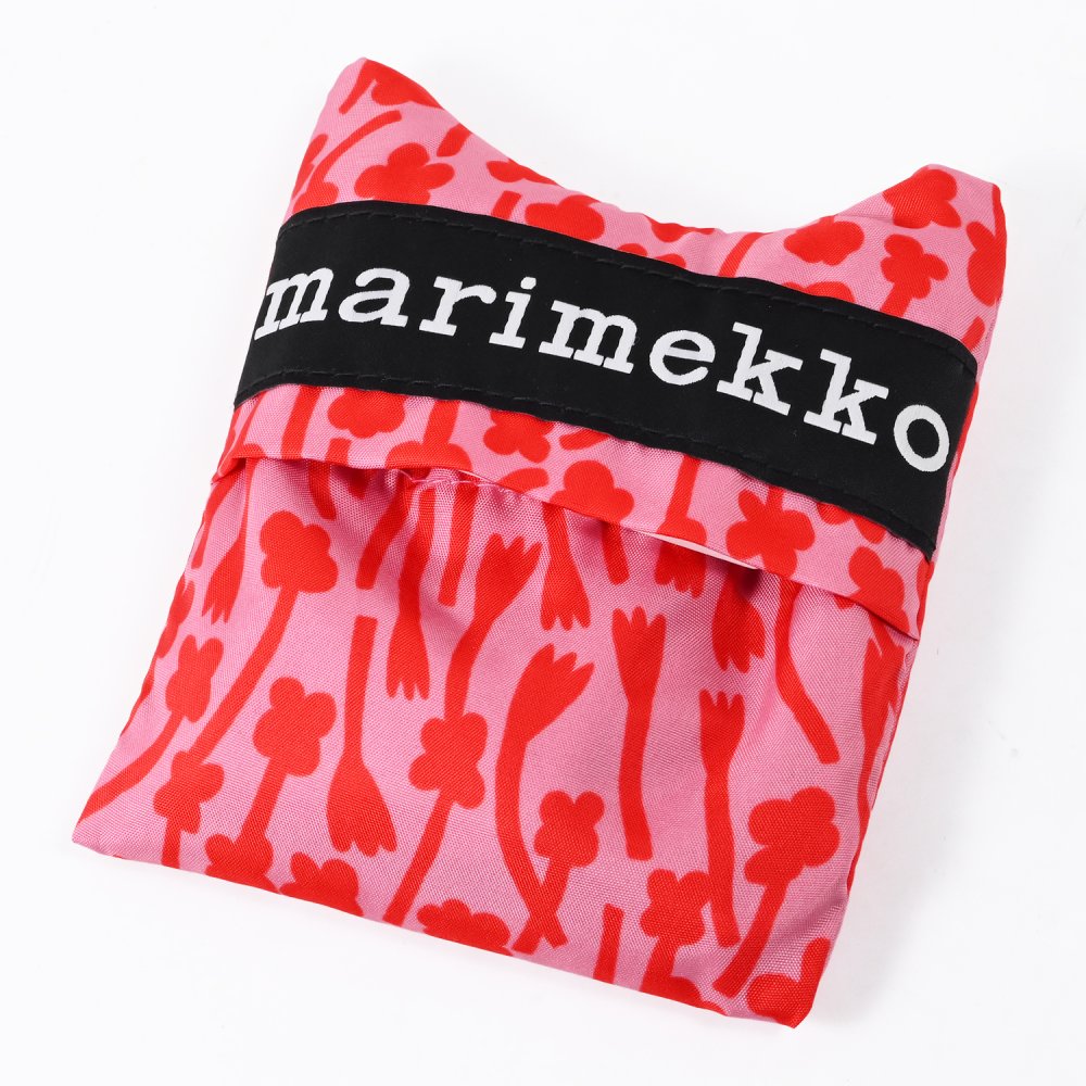 マリメッコ marimekko ミニエコバッグ 買い物袋 ミニスマートバッグ 2026冬新作 Tuulahdus トゥーラフドゥス ローズ レッド 96127 096127 330 北欧雑貨 北欧デザイン 送別会 誕生日 お中元 結婚祝い 結婚式 高級 父の日 母の日 ホワイトデー【スペシャルラッピング660円(別売り)】 ネコポス