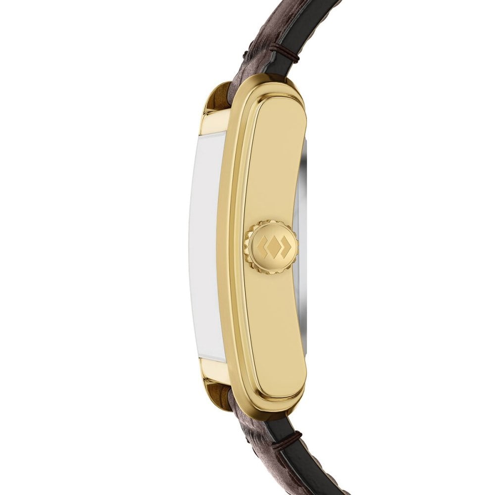 フォッシル FOSSIL 腕時計 メンズ CARRAWAY アナログ 自動巻き ブラウン クロコレザーウォッチ ME3281【2026 新作】
