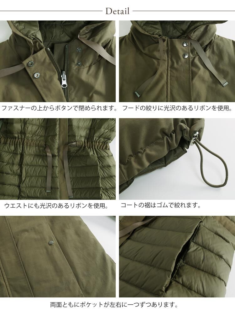 ダウンコート レディース ロング丈 リバーシブル 秋 冬 ブランド ダウン80% フード 弱はっ水 綿 大きいサイズ 軽量 ライト ダウン アウター コート 冬 30代 40代 50代 ミセス ギフト プレゼント 5F (08000193r)