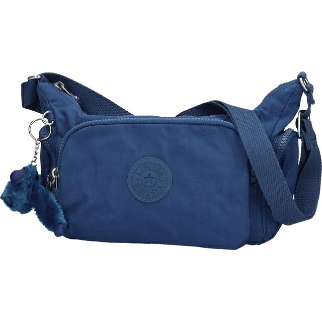 キプリング ショルダーバッグ レディース ブランド Kipling ガベット S ロゴ ワンポイント 無地 KI8115-5PZ Casual Blue