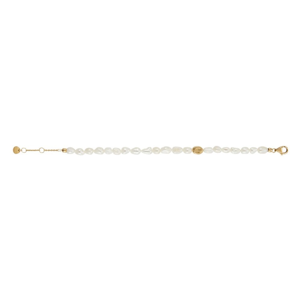スカーゲン SKAGEN Agnethe Pearl アクセサリー ブレスレット ゴールドトーン レディース SKJ1825710