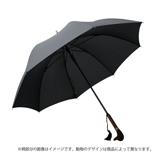 ギドゥジャン Guy de Jean TETES 長傘 classic-cat-black ユニセックス black 長傘 tetes