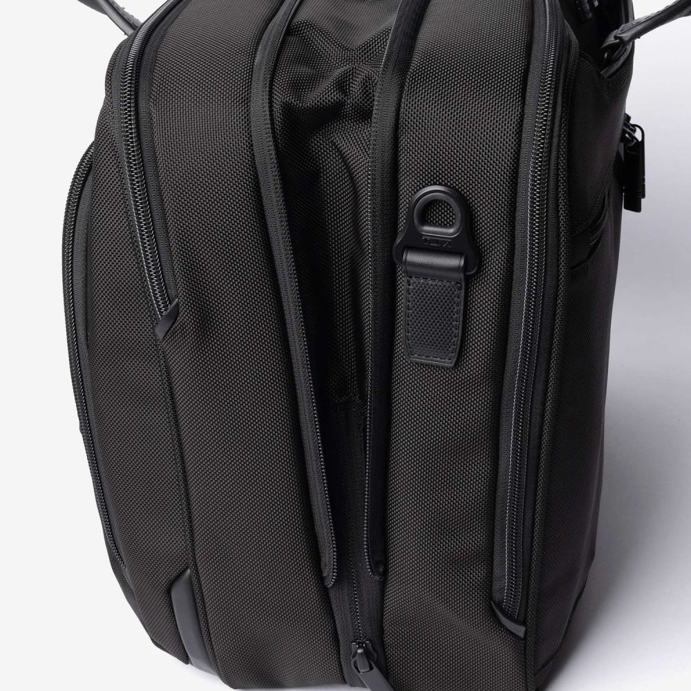 トゥミ TUMI ALPHA アルファ MEDIUM 15 EXP BRIEFCASE ミディアム 15インチ エクスパンダブル ブリーフケース 02603141D4 158971 ビジネスバッグ 通勤 メンズ バッグ ブラック