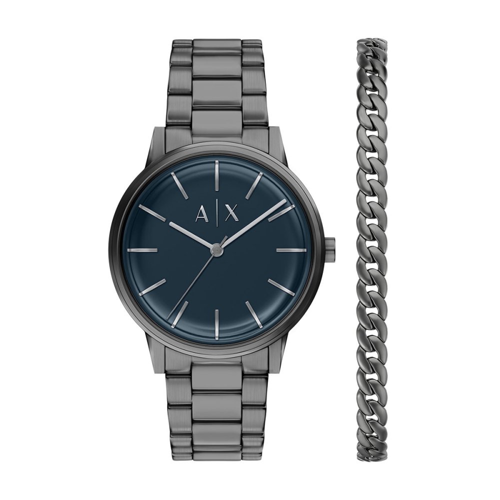 A|X アルマーニ エクスチェンジ ARMANI EXCHANGE 腕時計 メンズ ステンレス AX7183SET 【2026 新作】
