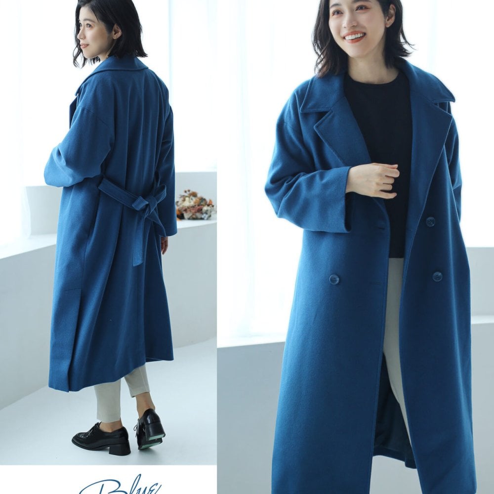 チェスター コート 春 レディース チェスターコート ロングコート 入学式 入園式 卒入学 ロング丈 アウター 冬 Filomo カシミヤ ブレンド ウール モカ ブラウン キャメル ブラウン ブラック 黒 卒業式 卒園式 6F (08000228r)