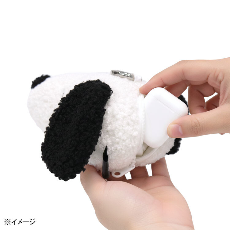  スヌーピー ピーナッツ イヤホン マルチ ポーチ SNGG-165 定形外 送料無料 すやすや スマイル 小物入れ かわいい  すやすや