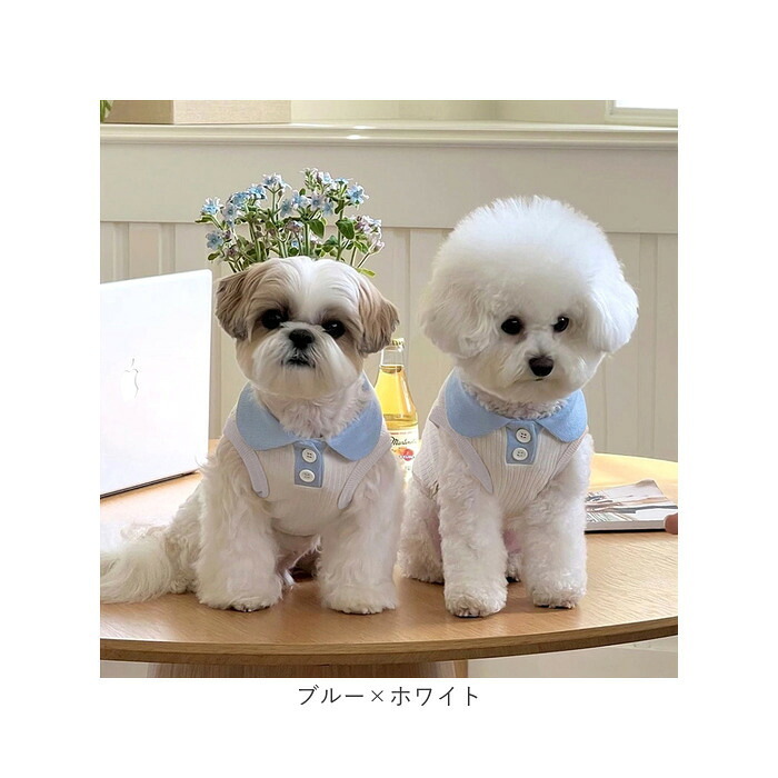 ペット服 おしゃれ 通販 犬服 いぬ わんちゃん用 ペットグッズ 袖なし 小型犬 中型犬 かわいい 襟付き 可愛い 春夏 伸縮性 タンクトップ お散歩 換毛対策 お出かけ カジュアル 着脱簡単 ギフト 贈り物 旅行
