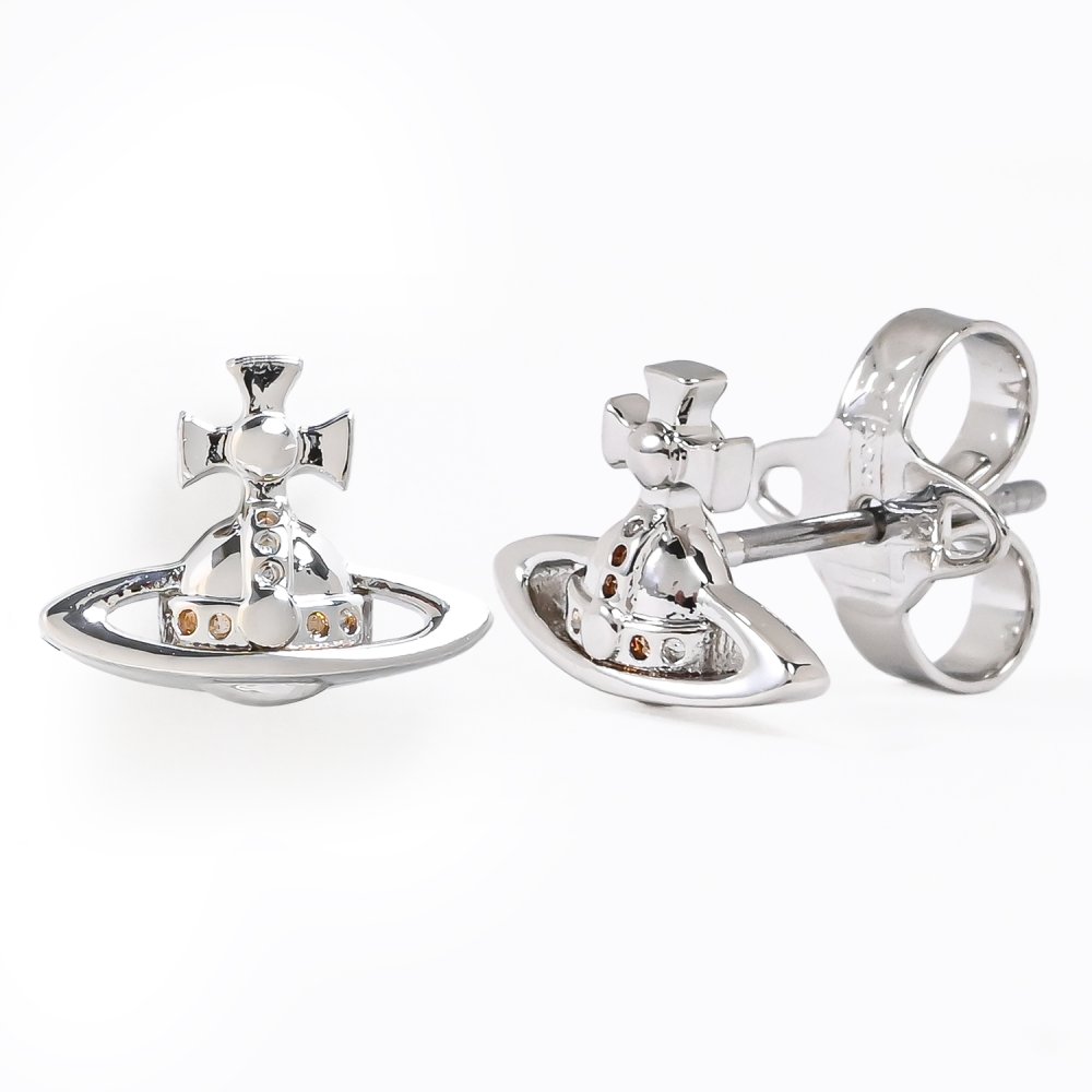 ヴィヴィアンウエストウッド Vivienne Westwood ピアス イヤリング LORELEI STUD レディース シルバー 6201035902P019 ジュエリー 送別会 誕生日 結婚祝い 結婚式 彼氏 息子 夫 男性 高級 父の日 母の日【スペシャルラッピング660円(別売り)】 即日発送 彼氏 財布 バレンタイン