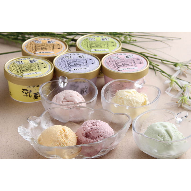 乳蔵 北海道アイスクリーム5種5個 (110167) [お中元][お歳暮] ※送料無料(北海道・沖縄・離島への配送不可)