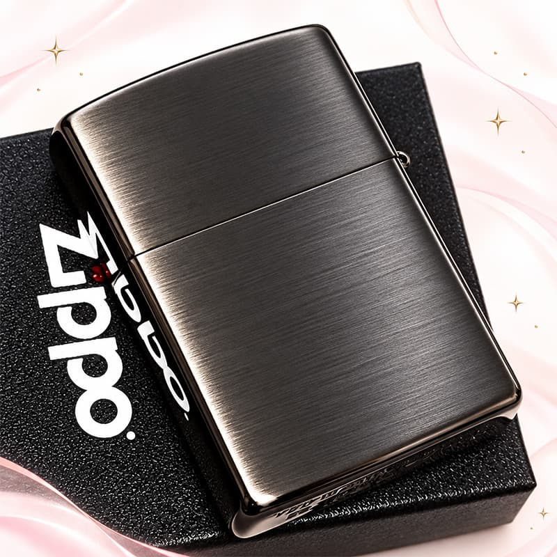 ZIPPO ライター ジッポ ネコ 猫 キャット ムーン 可愛い 三日月 ブラックニッケルサテン ムーンライトラヴァーズ ねこ 動画有り メンズ ギフト レディース プレゼント