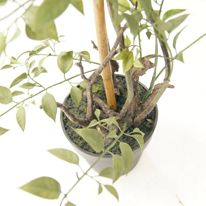 観葉植物 造花 ライベリー BROWN 全高約105cm 中型 フェイクグリーン 本物そっくり おしゃれ インテリア 人工観葉植物 アーティフィシャルグリーン オフィス 店舗 ホテル 開店祝い 室内 インテリアグリーン 枝もの フェイク