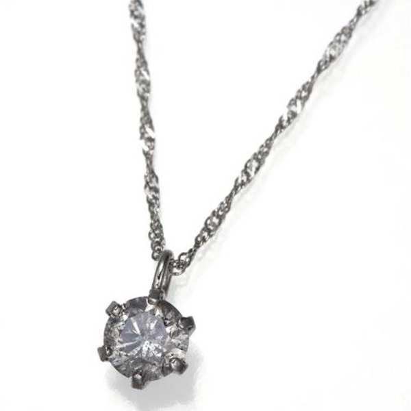 ネックレス レディース ダイヤモンド 0.25ct 純プラチナ Pt999 ペンダント 華奢 シンプル 誕生石 アクセサリー ギフト ジュエリー 宝石 贈り物 お祝い