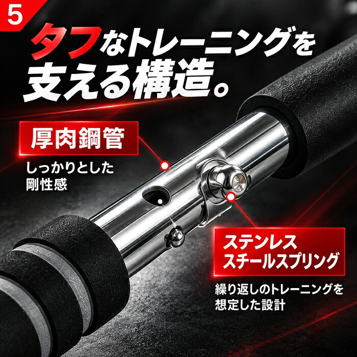 昔懐かしのマルチアームトレーナー / アームトレーナー 筋トレ器具 胸筋 上腕二頭筋 上腕三頭筋 前腕 手首 腹筋 背筋 内転筋 3段階負荷 宅トレ 家トレ コンパクト 全身運動 / これ1台で上半身から全身まで多角的に鍛えられる本格トレーニング器具