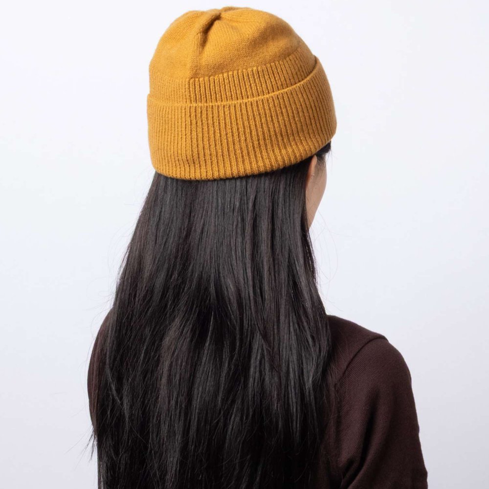 パトゥ PATOU WOOL CASHMERE BEANIE ウール カシミア ビーニー AC0788041 ニット帽 ロゴ レディース 帽子