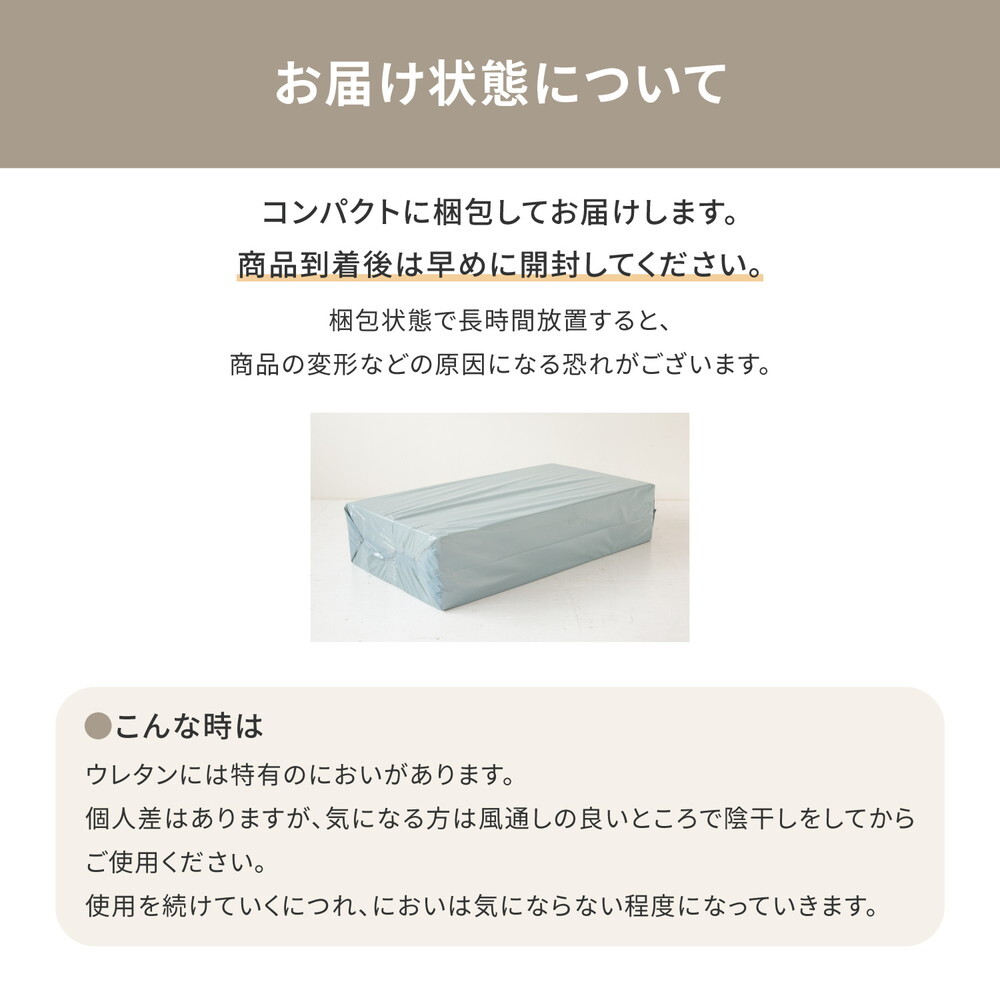 お試し4cmマットレス 約91×192×4cm シングル S 4つ折り 軽い 軽量 ウレタン マットレス選びにお悩みの方へ ポリエステル 敷きマット 寝具マット マットレス寝具 寝具用品 寝室用品 インテリア ウレタンフォーム 低反発 高反発 柔らか