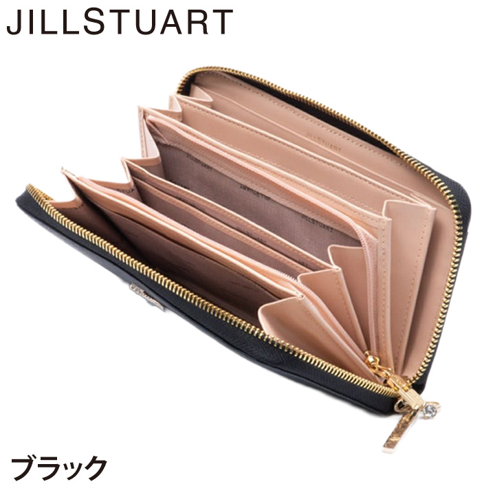 ジル スチュアート 財布 長財布 レディース 牛革 エターナル ラウンドファスナー 大容量 ギフト JILL STUART