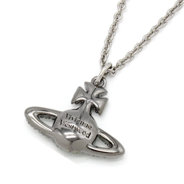 ヴィヴィアンウエストウッド VIVIENNE WESTWOOD ネックレス 63020092-02S339 GRACE BAS RELIEF PENDANT ペンダント ルテニウム プラチナム