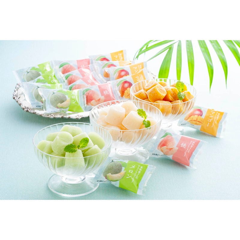 岡山 果物屋さんのひとくちシャーベット (A-OH) [お中元][お歳暮] ※送料無料(北海道・沖縄・離島への配送不可)