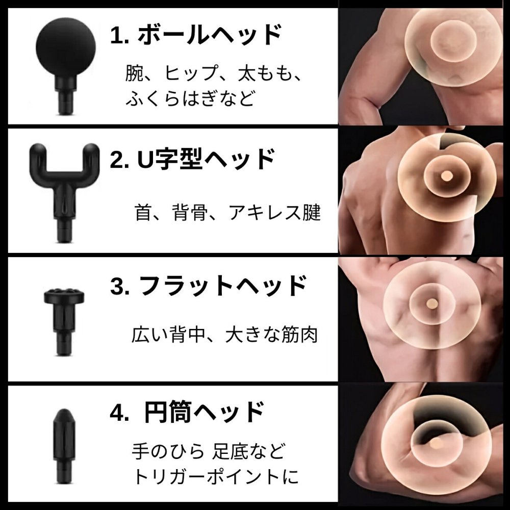 筋膜リリースガン ミニ マッサージガン 軽量 小型 静音 肩こり 首こり 腰痛 筋肉 リラックス ハンディ ガン 振動マシン プレゼント 実用的 健康グッズ 父の日 ギフト