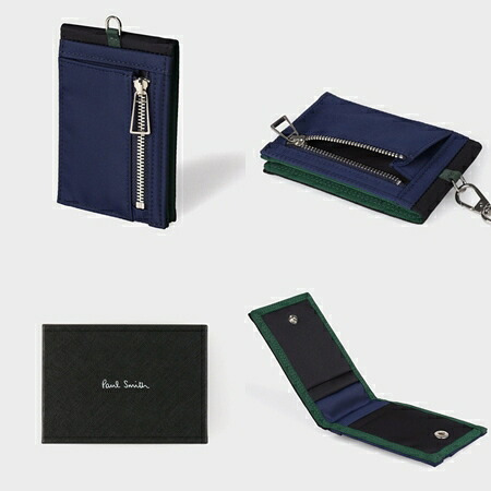 【無料ラッピング】 ポールスミス Paul Smith カードケース PSナイロンユーティリティ ブランド 正規品 新品 ギフト プレゼント 人気 おすすめ 誕生日 記念日 クリスマス 送料無料 psm522769