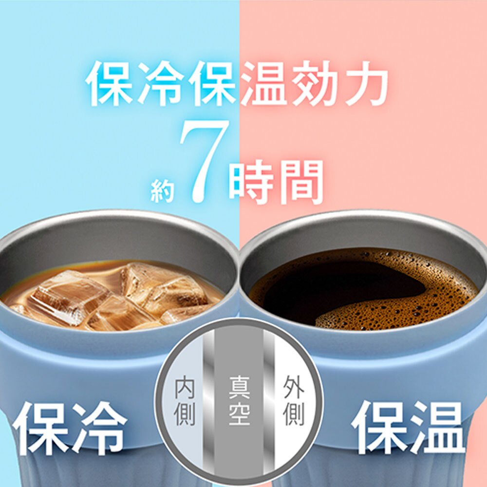 2WAY タンブラー ストロー付き 大容量 大容量750ml ストロー 直飲み 長時間 7時間 保冷 保温 真空断熱 二重構造 軽量 軽い ギフト プレゼント ジュース コーヒー お茶