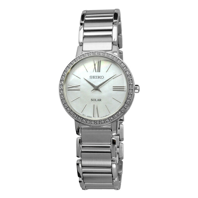 SEIKO 腕時計 セイコー 時計 ウォッチ ソーラークォーツ ビジネス カジュアル レディース SUP431P1 海外モデル [並行輸入品]