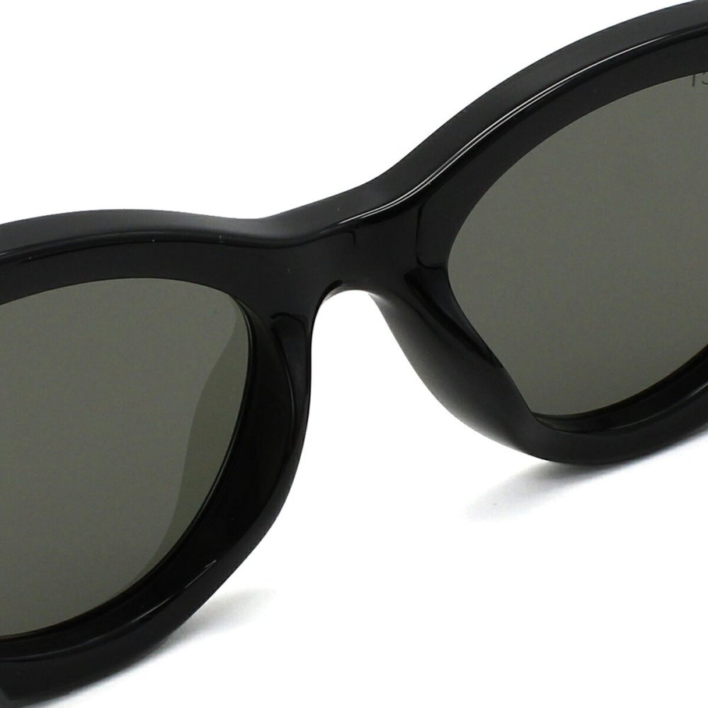 グッチ GUCCI サングラス グローバルフィット アイウェア UVカット フォックス キャットアイ GG1691S-001 メンズ レディース ユニセックス ブラック+グレー 国内正規品