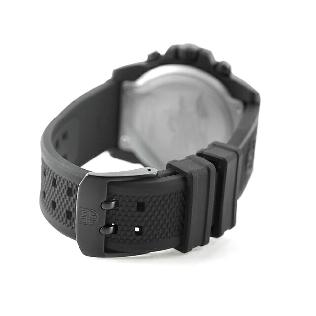 ルミノックス ネイビーシールズ クォーツ 電池式 腕時計 ブランド メンズ クロノグラフ LUMINOX 3587 アナログ ブラック 黒 スイス製