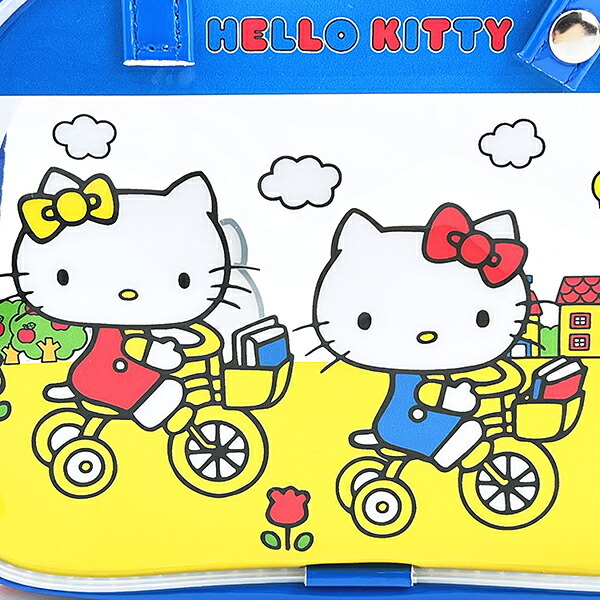 サンリオ ハローキティ ボストンバッグ風ポーチ 自転車 Sanrio