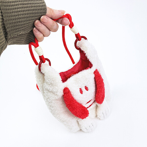 スヌーピー ファーミニトートバッグ レッド ROOTOTE ルートート SNOOPY 送料込み