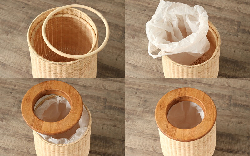 ゴミ箱 ごみ 箱 くず入れ ダストボックス ごみばこ くずいれ おしゃれ ラタン調 ラタン風 お洒落 リビング 書斎 子供部屋 寝室 ナチュラル シンプル 屑箱 くず箱 新生活 ちり 片付け 掃除 そうじ 籐 ごみ箱 生活雑貨
