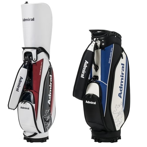 アドミラル ゴルフ キャディバッグ ユニセックス カートキャディバッグベーシック（※ネームプレートなし） Admiral Golf ADMG6BC7 お誕生日祝い お祝い 記念品 お父さん 父の日 彼氏 男性 30代 40代 50代 60代 母の日 お母さん 還暦祝い 敬老の日 彼女 人気プレゼント プレゼント