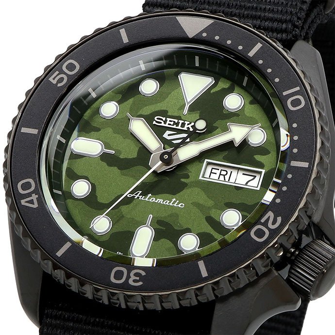 SEIKO 腕時計 セイコー 時計 ウォッチ セイコーファイブ 5スポーツ 流通限定モデル SKX ストリート スタイル 自動巻き メンズ SRPJ37K1 [並行輸入品]