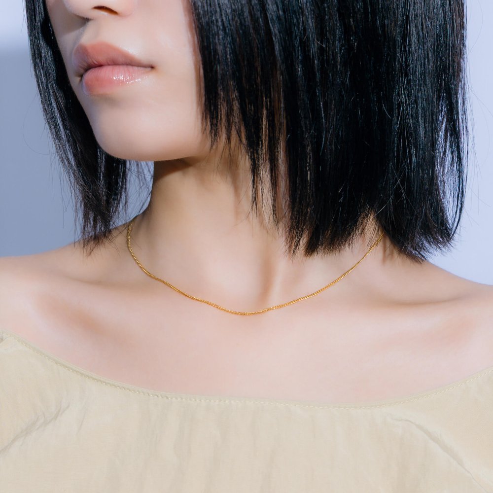ネックレス キヘイ シルバー925 SV925 喜平 シンプル ユニセックス ゴールドカラー シルバーカラー お揃い