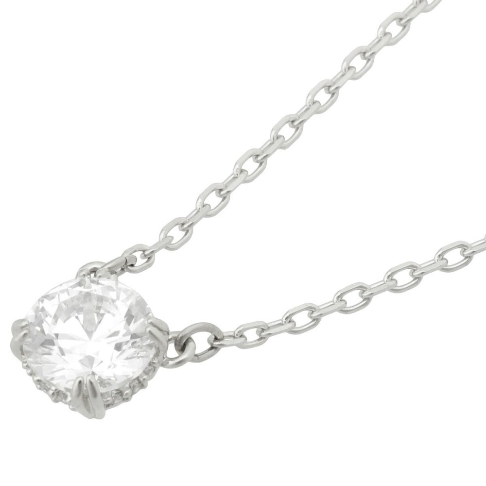 スワロフスキー swarovski ネックレス Stilla ラウンドカット 5636706 スティラ ペンダント アクセサリー レディース シルバー+ホワイト 海外正規品