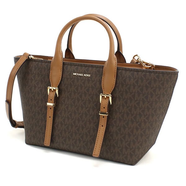 マイケルコース MICHAEL KORS ショルダーバッグ ハンドバッグ 30R5G9OS1B 252 2WAY MOORE トートバッグ ブラウン BRN-ACORN