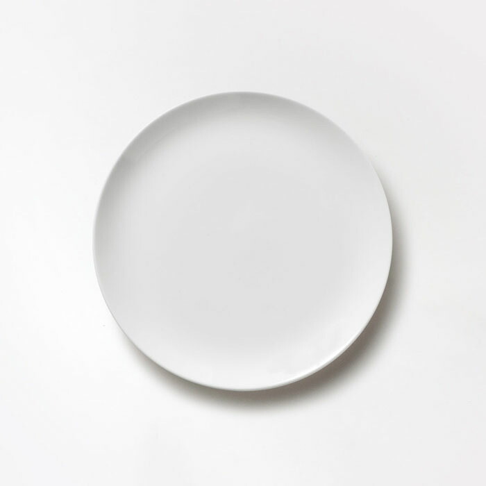 19cmプレート (1枚箱入) 〈1890Y-G0119〉 柳宗理 ボーンチャイナシリーズ NIKKO 洋食器 中皿 r8d 電子レンジ対応 食洗機対応