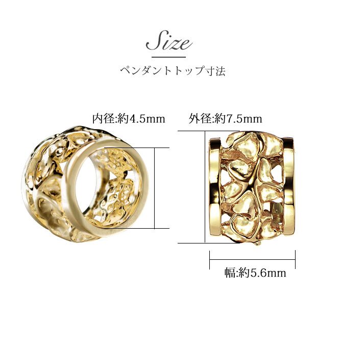 ゴールド ネックレス ハワイアンジュエリー ネックレス イエローゴールド バレル 樽 プルメリア 透かし模様 14K K14イエローゴールド 14k k14カットあずきチェーン太1.4mm ギフトラッピング可能 彼女 妻 女性 レディース プレゼント ハロウィン 【品番：CG-GP105-CH1020】