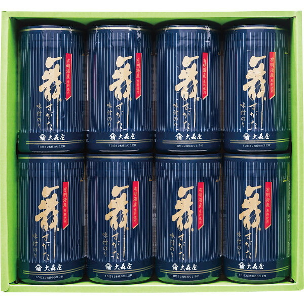 大森屋 舞すがた味付のり卓上詰合せ [26-2896-046] NA-40G 卓上 味付海苔 有明海産 風味 詰め合わせ グルメ 食品 常温 保存食 非常食 惣菜セット 内祝い お返し お祝い ギフト 贈り物 プレゼント