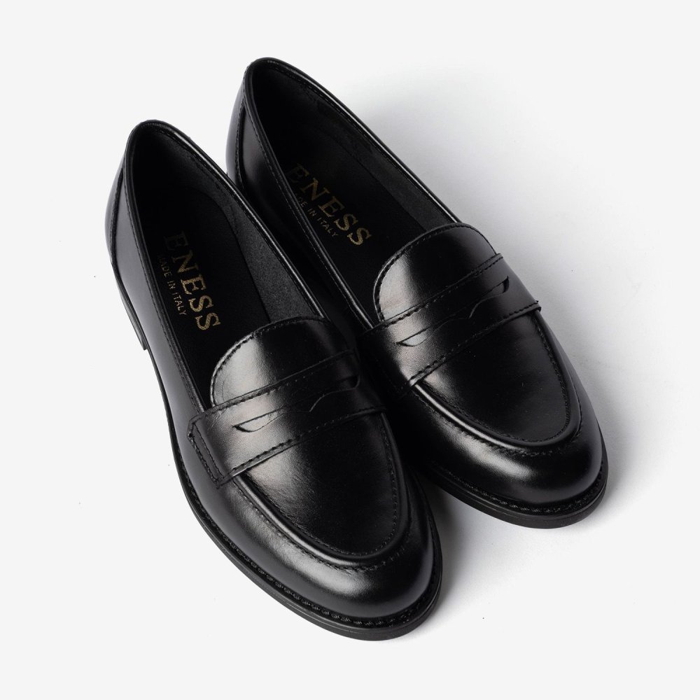 【正規品】 エネス ENESS COIN LOAFERS コインローファー ST-1201 ローファー レザー レディース シューズ