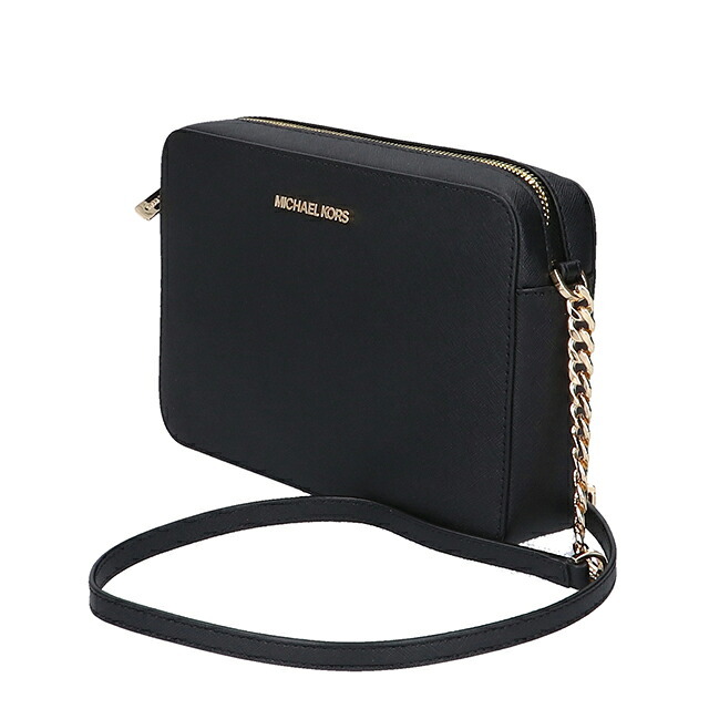 マイケルコース ショルダーバッグ レディース アウトレットブランド MICHAEL KORS ジェットセット アイテム 35T8GTTC9L-BK BLACK
