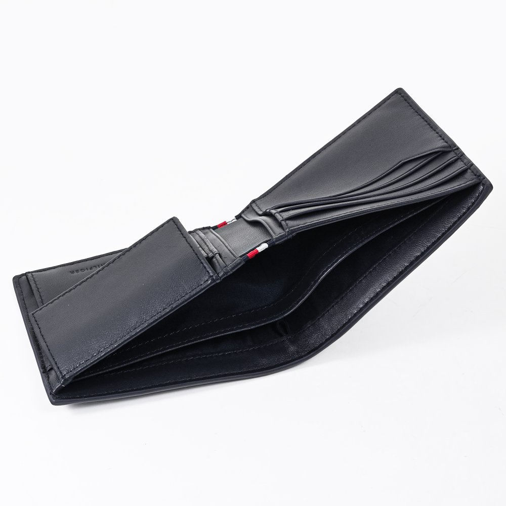高品質ヨーロッパ輸入モデル トミーヒルフィガー 二つ折り財布 小銭入れ付き BUSINESS SAFIANO CC AND COIN メンズ レディース スペースブルー AM0AM14784 DW6 SPACE BLUE ウォレット 折財布 送別会 誕生日 結婚祝い 結婚式 彼氏 息子 夫 男性 名刺入れ 高級 母の日【スペシャルラッピング660円(別売り)】 即日発送 彼氏 財布 ホワイトデー